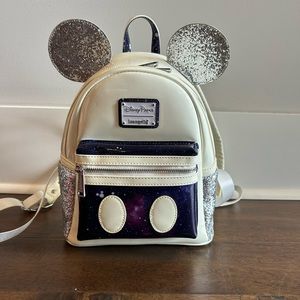 NWOT Loungefly mini backpack Space Mountain